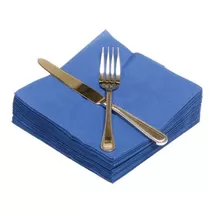 Napkins 33cm 2ply Regatta Blue 100