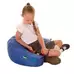 Sensory Support Seat With Touch Tags Blue