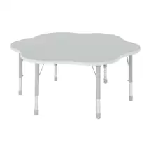 Thrifty Flower Table 120cm With Height Adjustable Legs