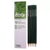 Writy HB Striped Pencils 12 Pack