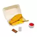 Wooden Fish and Chips Set