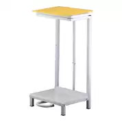 Soclean Free Standing Sack Holder Yellow Lid 50l