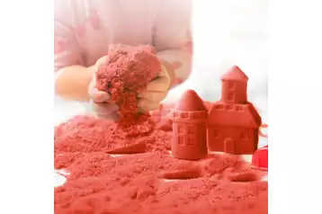 Coloured Kinetic Sand Red 2.5kg