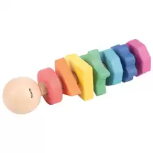 Rainbow Wooden Shape Twister