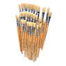 Hog Short Flat Brushes 30 Pack