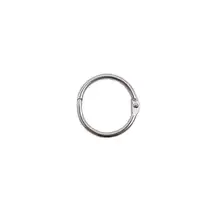 Loose Leaf Metal Rings 25mm Diameter 50 Pack