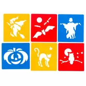 Halloween Stencils 6 Pack