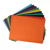 Mounting Paper A4+ Assorted Colours 100 Sheets