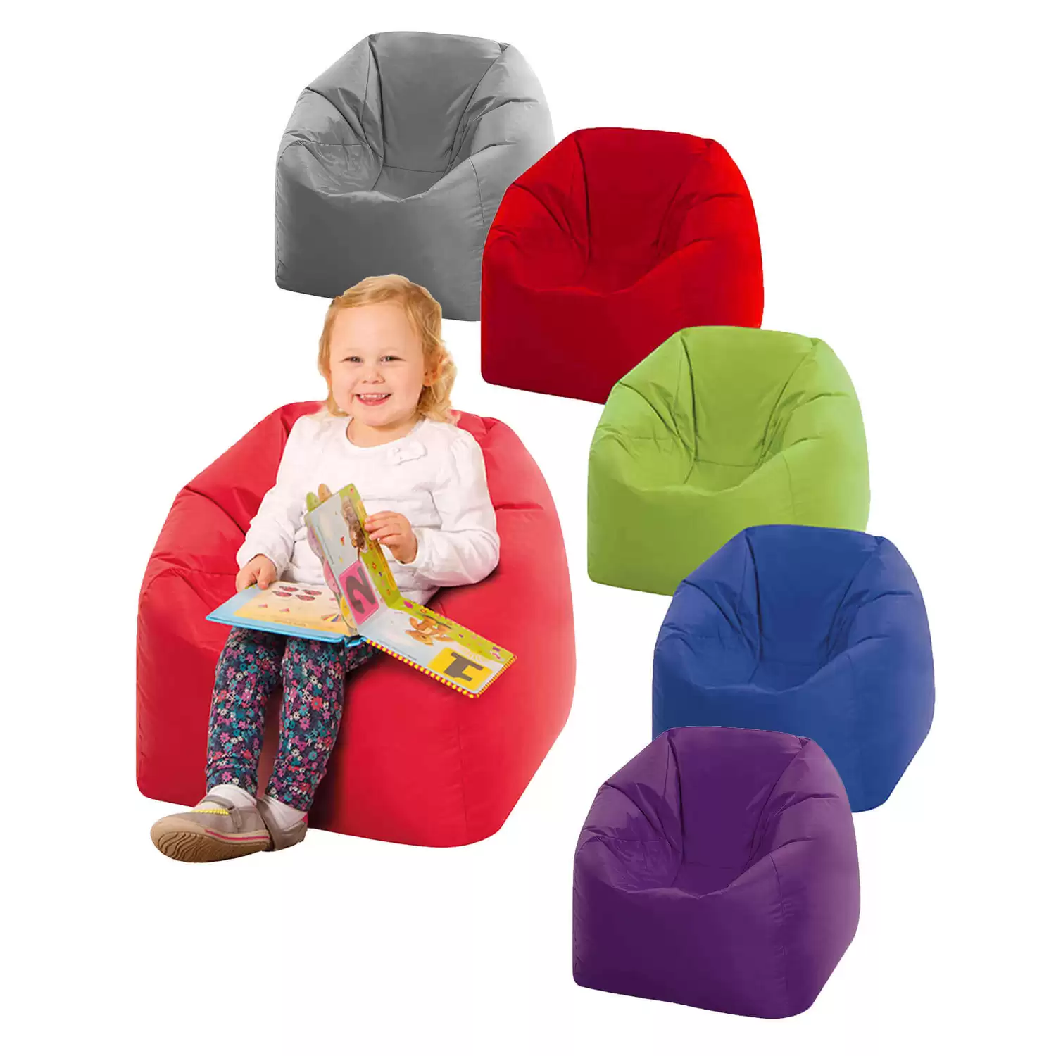 Nursery Bean Bag Assorted 4 Pack Gompels Care Nursery Supply Specialists