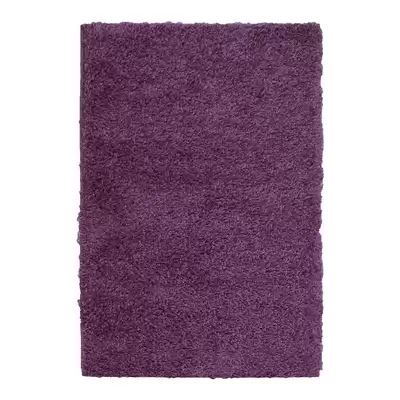 Shaggy Rug 120x170cm - Colour: Plum