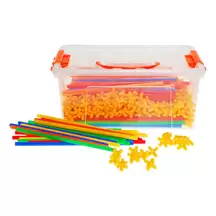 Construction Straws and Connectors 400 Pieces