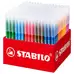 Stabilo Power Fibre Tip Colouring Pens Assorted 240 Pack