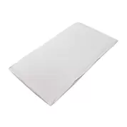 Good Baby Fitted Cot/Sleep Mat Sheet White 60cm x 120cm 2 Pack