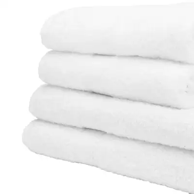 Elegance Bath Sheet White 6 Pack