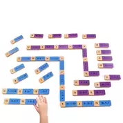 Wooden Addition and Subtraction Dominoes