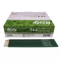 Writy HB Striped Pencils 144 Pack