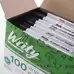 Writy Drywipe Markers Slim Black 100 Pack