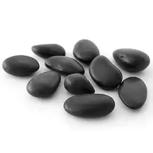 Polished Black Pebbles 1.5kg