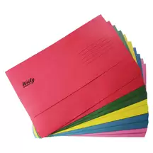 Writy A4 Document Wallet Assorted 50 Pack