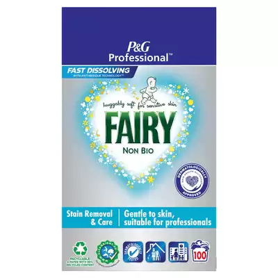 Fairy Non Bio Laundry Powder 6kg 100 Wash G3p95