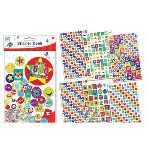 Reward Stickers Assorted 1500 Pack - Gompels HealthCare