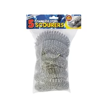 Stainless Steel Scourer 5 Pack