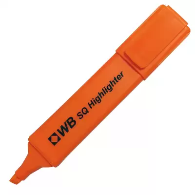 Highlighters 10 Pack - Colour: Orange