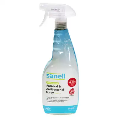 Sanell Antiviral and Antibac Multi Surface Cleaner 750ml 6 Pack G2p100