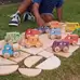 Rainbow Wooden Vehicles Set 12 Pack