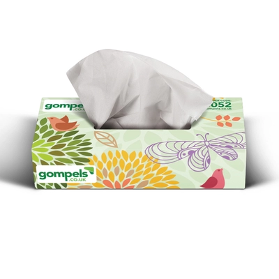 Soclean Botanical Facial Tissues 2ply 36 x 100 Pack G3p100