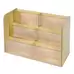 Single Sided Perspex Unit Maple