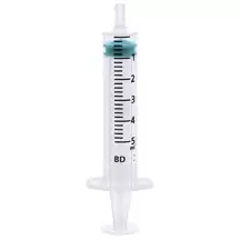 BD Emerald Hypodermic Syringe Luer Slip Concentric 5ml 100 Pack