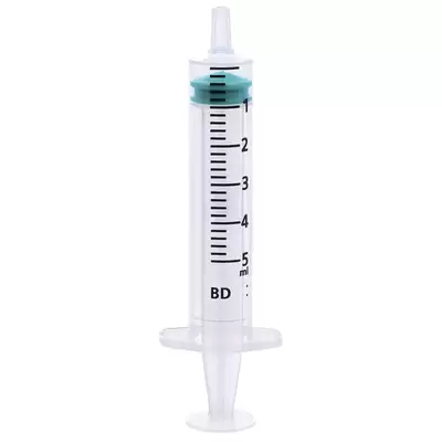 BD Emerald Hypodermic Syringe Luer Slip Concentric 5ml 100 Pack