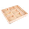 Wooden 7 Way Sorting Tray