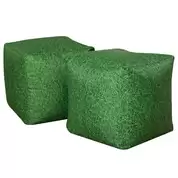 Cube Seat Green Grass