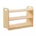 Wooden Open Storage Unit 3 Shelves