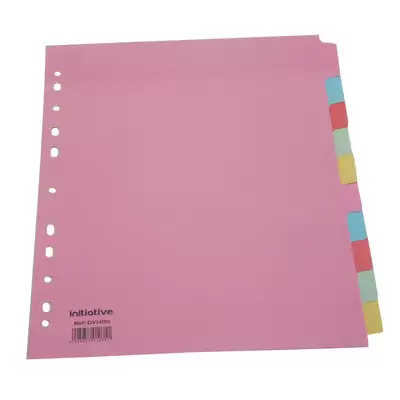 Subject Divider A4 10 Pack