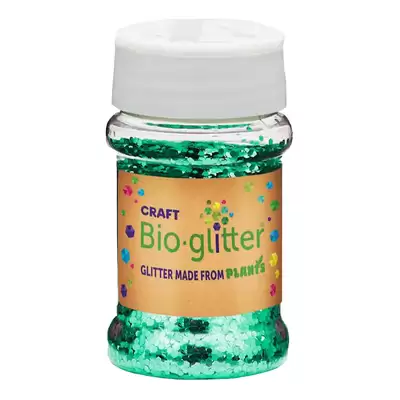 Craft Bio Glitter 40g - Colour: Green