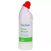 Soclean Thick Bleach 750ml 8 Pack