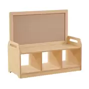 Wooden Low Display Storage Unit