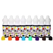 Chunky Paint Markers Assorted Colours 75ml 8 Pack