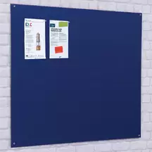 Noticeboard Unframed Blue