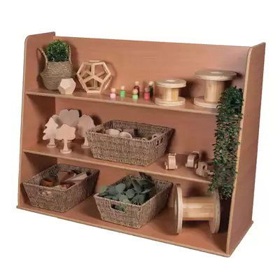 Free Standing Shelf 540mm Deep - Colour: Beech