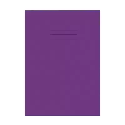 Writy A4 Exercise Book Plain 80 Page 50 Pack - Colour: Purple