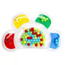 Jelly Flower Bead Matching Fidget Puzzle