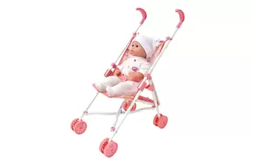 Doll s Foldable Umbrella Stroller