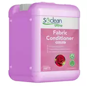 Soclean Ultra Fabric Conditioner Rose and Peony 10 Litre