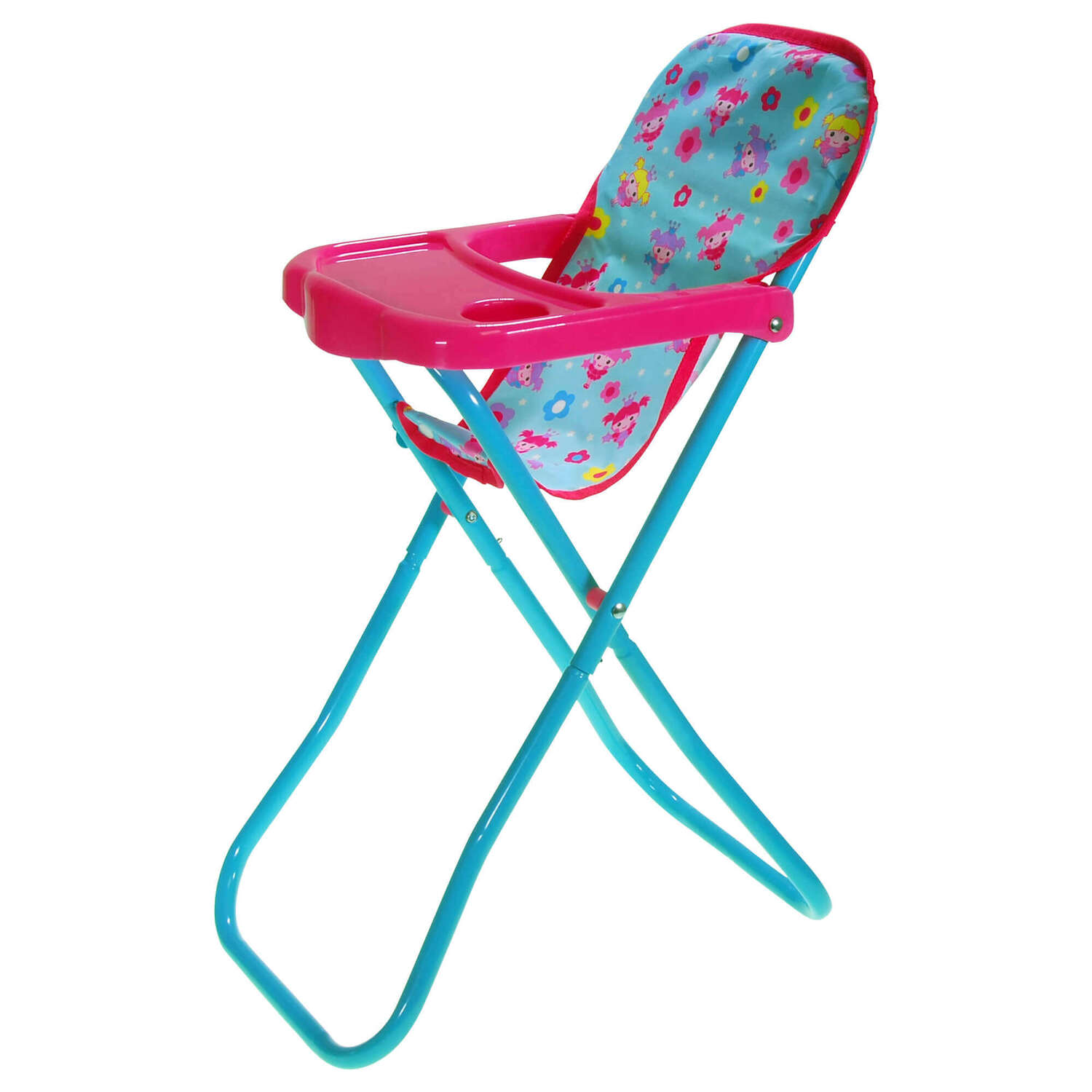 folding dolls high chair