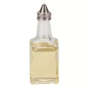 Glass Vinegar Bottles 170ml 4 Pack