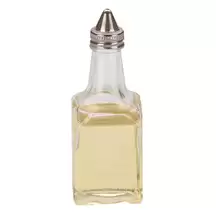 Glass Vinegar Bottles 170ml 4 Pack